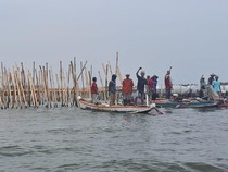 Penampakan Pagar Laut Bekasi 581 Hektare!