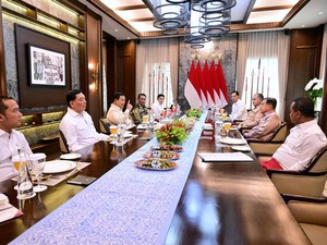 Prabowo dan JK Bertemu di Istana, Ini yang Dibahas