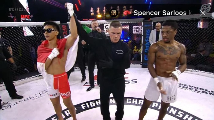 Petarung MMA berdarah Indonesia, Bilal Hasan pertahankan gelar juara dunia divisi flyweight di ajang Cage Fury Fighting Championship (CFFC).