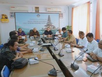 Disnaker ESDM Bali Rakor dengan Pertamina-Hiswana Migas Bahas LPG 3 Kg