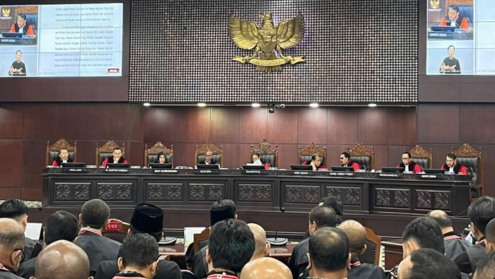 Sidang dismissal MK (Anggi/detikcom)