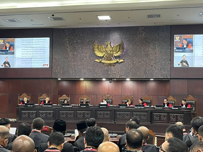Sidang dismissal MK (Anggi/detikcom)