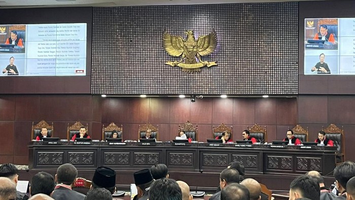 Sidang dismissal MK (Anggi/detikcom)