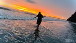 Sunset Cantik Ini Milik Pantai Indah Sibintang di Tapanuli Tengah