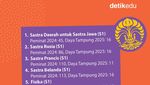 Infografis: 15 Jurusan UI yang Peminatnya Sedikit untuk SNBP 2025