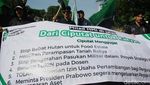 Aksi 78 Tahun HMI di Patung Kuda Jakarta
