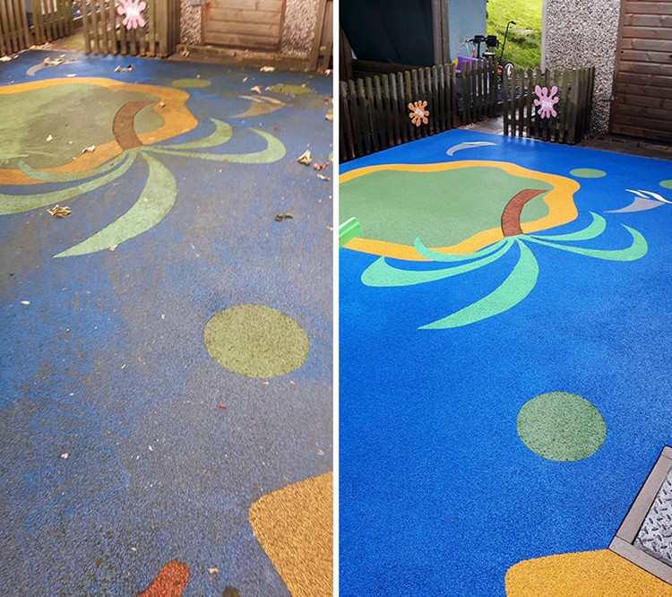 Before-After Power Washing, Diicuci sampai Satisfying Banget Lihat foto-foto benda yang kena power washing berikut ini, deh. Dijamin pasti satisfying dan bikin semangat buat ikutan bersihin rumah.