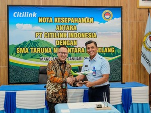 Citilink Tandatangan MoU dengan SMA Taruna Nusantara Magelang
