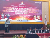 Dadang-Ali Syakieb Resmi Ditetapkan Jadi Bupati-Wabup Bandung Terpilih