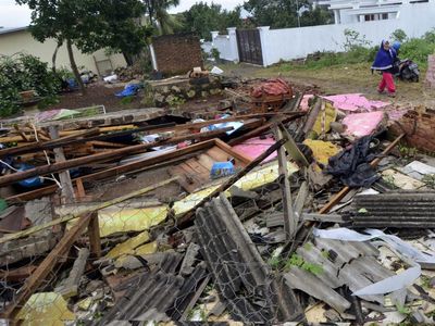 30 Rumah di Bandar Lampung Rusak Diterjang Angin Puting Beliung