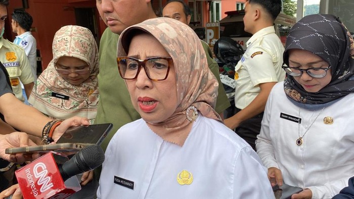 Dirut RSUD Ciawi, Fusia Meidiawaty (Rizky/detikcom)