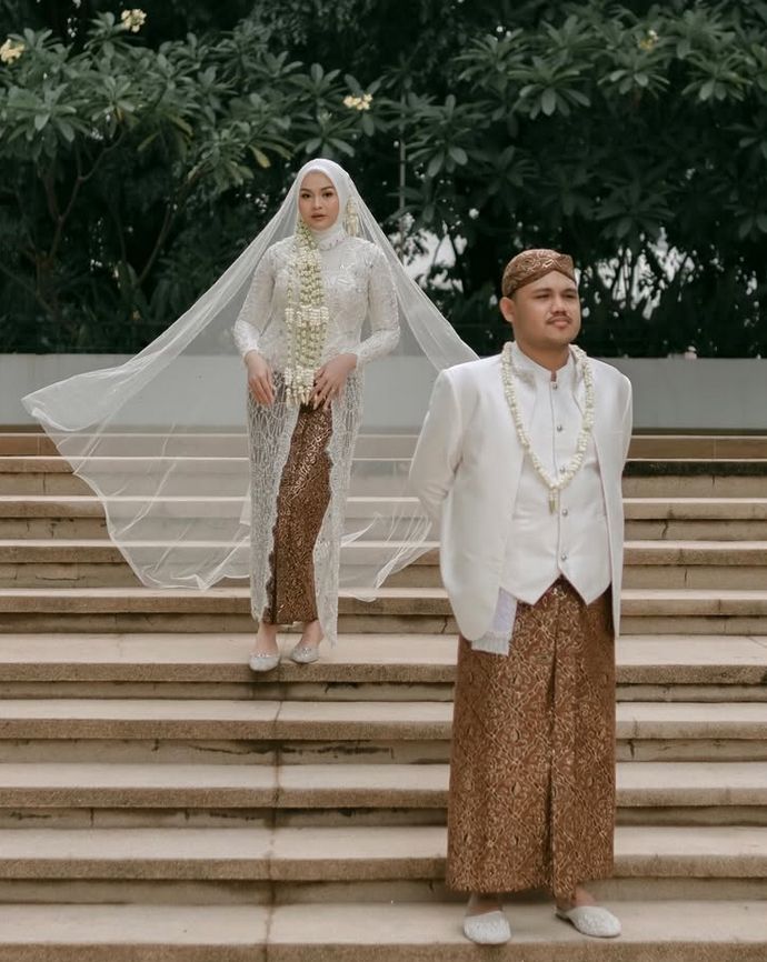 Foto pernikahan Salma Salsabil