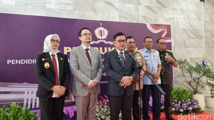Gubernur Lemhanas Ace Hasan Syadzily (Taufiq Syarifudin/detikcom)