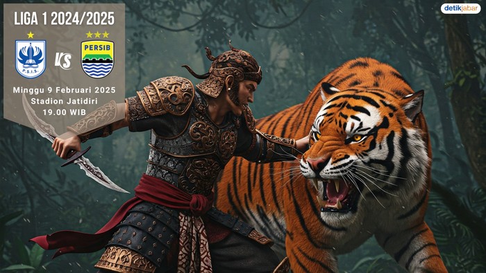 Ilustrasi PSIS Semarang vs Persib Bandung.