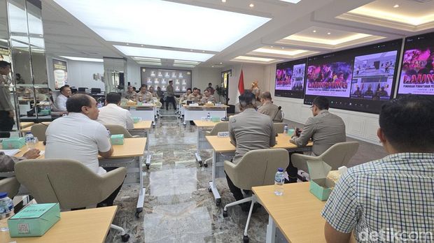 Irwasum Polri Komjen Dedi Prasetyo. (Audrey/detikcom)