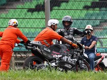 3 Pebalap MotoGP Patah Tulang saat Sesi Tes di Sepang