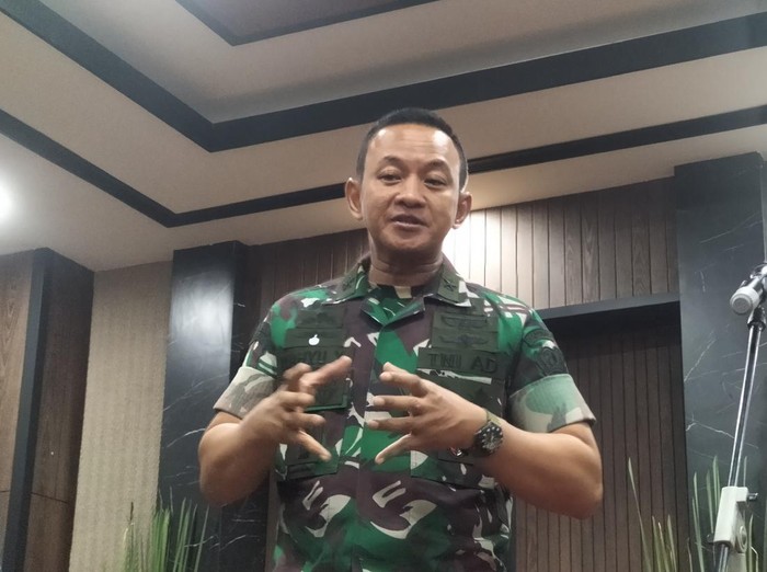 Kadispenad Brigjen Wahyu Yudhayana (Maulani/detikcom)