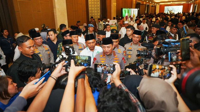 Kapolri Jenderal Listyo Sigit Prabowo di Munas dan Konbes NU 2025 (dok istimewa)