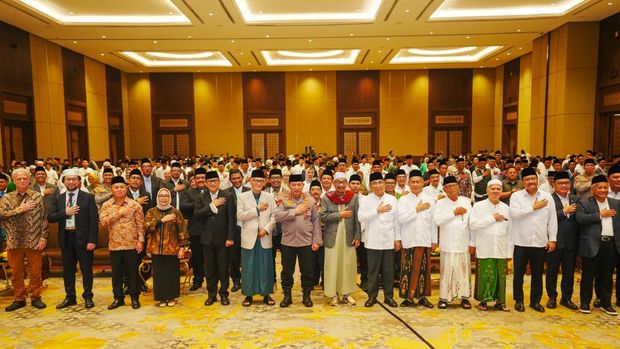Kapolri Jenderal Listyo Sigit Prabowo di Munas dan Konbes NU 2025 (dok istimewa)