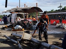 Tak Ada Bekas Rem di Kecelakaan Maut di Gerbang Tol Ciawi: Truk Tak Ngerem?