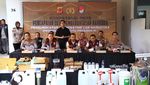 Momen Pengungkapan Pabrik Narkotika Terbesar di Jabar