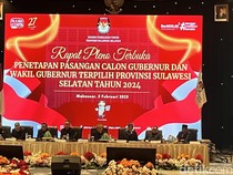 KPU Tetapkan Andi Sudirman-Fatmawati Jadi Gubernur dan Wagub Sulsel Terpilih
