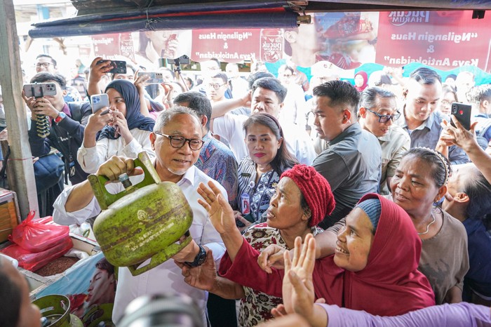 Menko Pangan & Mendag Cek Sub Pangkalan di  Klender, Pastikan LPG 3 Kg Aman