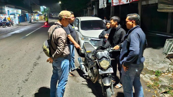 Patroli malam Polres Pasuruan