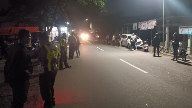 Patroli malam Polres Pasuruan