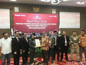 KPU Tetapkan Imron-Agus Jadi Bupati-Wakil Bupati Cirebon