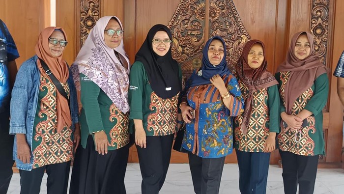 Perajin batik di Kabupaten Mojokerto