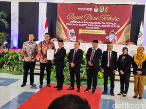 Tok! Hamenang-Benny Ditetapkan sebagai Bupati-Wabup Terpilih Klaten
