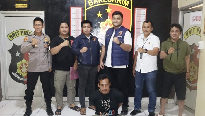 Polres Musi Rawas menangkap pelaku pembakaran terhadap wanita di Bandar Lampung.