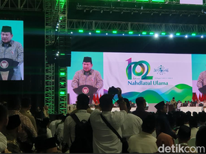 Prabowo di Harlah NU: Saya Merasa Aman di Sini, Jadi Tambah Berani