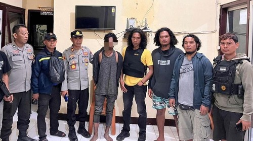 Pria berinisial A (36) asal Desa Ncera, Kecamatan Belo, Kabupaten Bima, NTB, ditangkap polisi setelah mencoba memerkosa iparnya. (Dok. Polsek Belo)