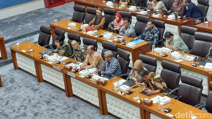 Rapat Kementerian Usaha Mikro, Kecil, dan Menengah (UMKM) di DPR, Rabu (5/2/2025).