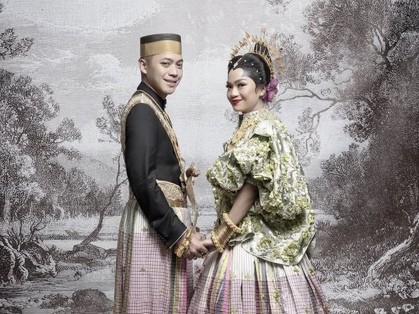 Foto: Inspirasi Pakaian Adat Bugis dari Pernikahan Rasyid Rajasa-Tamara Kalla