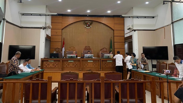 Sidang perdata gugatan anak bos Prodia terhadap AKBP Bintoro (Mulia/detikcom)