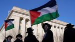 Umat Yahudi Pendukung Plestina Demo Netanyahu-Trump