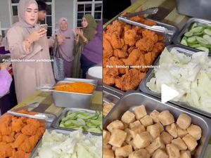 Viral! Menu Ayam Gepuk di Pesta Nikah Ini Jadi Incaran Tamu