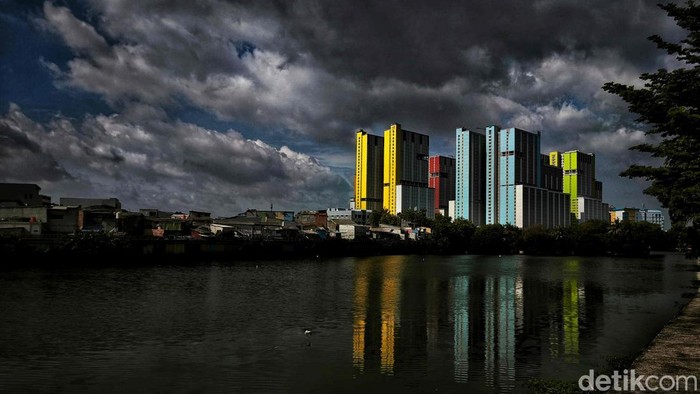 Suasana Wisma Atlet Kemayoran