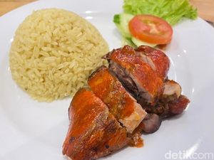 Yellow Duck: Harum Gurih Nasi Hainam Bebek Peking Panggang di Bekasi