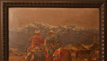 Membersihkan lukisan yang usianya mencapai seratus tahun. jaguar_loco via Bored Panda