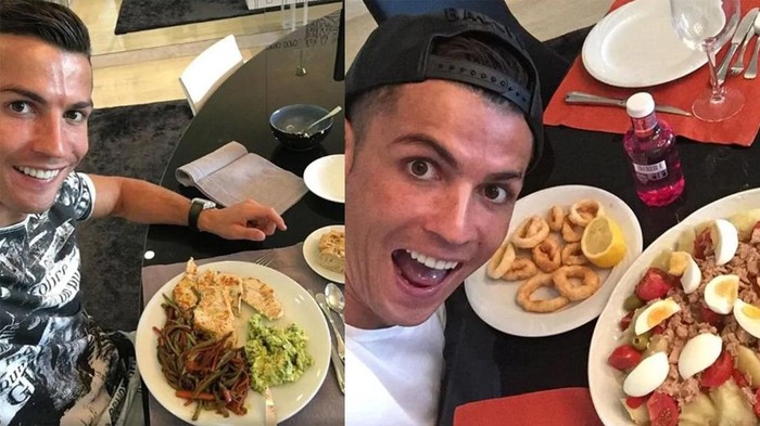 Cristiano Ronaldo Tetap Bugar di Usia 40 Tahun, Ini Pola Makannya