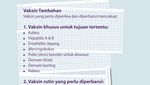 Daftar Vaksin untuk Haji dan Umrah Tahun 2025