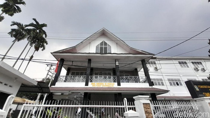 Gedung SMK Negeri 10 Medan. (Nizar Aldi//detikSumut)