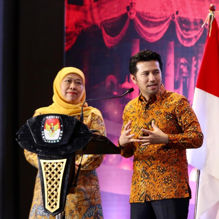 Khofifah-Emil, Gubernur dan Wakil Gubernur Jatim terpilih hasil Pilkada serentak 2024.