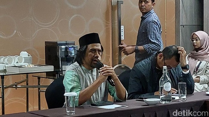 Mantan petinggi Hizbut Tahrir Indonesia (HTI), Ayik Heriansyah. Foto: Ondang/detikcom.