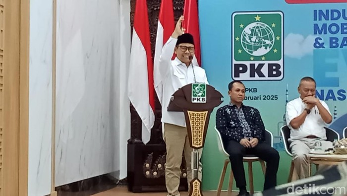 Menteri Koordinator Pemberdayaan Masyarakat Abdul Muhaimin Iskandar (Cak Imin) (Maulani/detikcom).