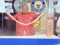 Pecah Rekor! Mie Tertipis di Dunia Diameter 0,18 Millimeter